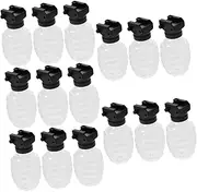 JOINPAYA Bubble Bottle Ammos Ball Bottle Splatter Ball Bottle Blaste r Refill Container Drink Bottles with Caps Gels Shooter Bottle Pineapple Bottle Holder Waters Accessories Abs、pe