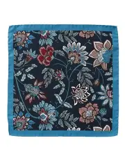 [Dom Bagnato] Carciofo Flora Silk Pochette in Wine