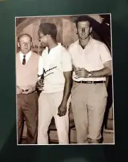 Sir Donald Bradman RARE Personally Signed Photo