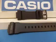 Casio Watch Band DW-5600 MS 1545, RZDW-5600 MS. G-Shock Black Resin Strap