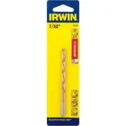 Irwin 63914 7/32" Titanium Coated HSS Jobber Length Drill Bit #I-25