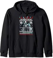[STAR WARS] Darth Vader Luke Skywalker Duel Holiday Style Zip Hoodie