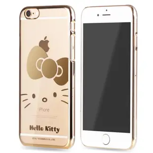 《Ak小舖》 正版授權 Hello Kitty 電鍍 TPU 手機殼 保護套 iPhone 6/6s Plus