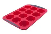DAILY BAKE SILICONE 12 CUP MUFFIN PAN
