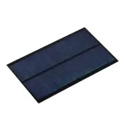 Mini Solar Panel Cell 5.5V 240mA 1.32W 147mm x 90mm for DIY Project Pack of 1