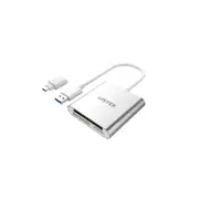 Unitek Y-9313D USB3.0 to Multi-In-One Aluminium Card Reader (with USB Type-C Adapter). Bus powered. USB3.0 superspeed. [Y-9313D]