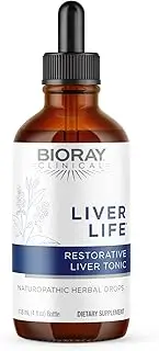 Bioray Liver Detoxifier Herbal Supplement - Liver Life May Increase Metabolism and Energy Levels - Improves Detox and Nutrient Absorption - Promotes Balanced Hormones and more | 4 fl oz