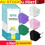 10-100Pcs KF94 Adults Face Masks Protection 3D Disposable Mask 4 Layer filtered
