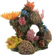 AIMALL Aquarium Resin Coral Decorations, Marine Simulation Micro Landscape for Fish Tanks for Freshwater and Saltwater Environments
