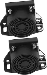 YOSADIER 2pcs Truck Backup Alarm Loud Sound Car Horn Beeper Compatibility for Cars Trucks Quick Installation Durable Materials Reversing Alert