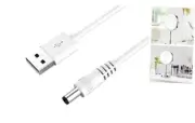 Lighted Makeup Mirror Replacement Charging Cable, DC 5.5 * 2.1 mm Switching