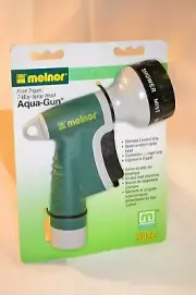 NEW Melnor Front TRIGGER 7 Way PATTERN Spray HEAD AQUA-Gun HOSE Sprayer Yard