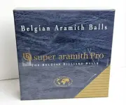 Aramith Super Pro Ball Set - Professional Pool Ball Set, Belgian Billiard Balls