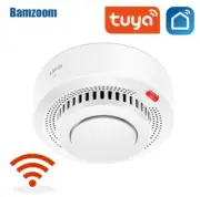 WiFi Smoke Detector Tuya Smart Life Smokehouse Firefighters Alarm (8 Items Lot)