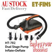 12v HT-782 Electric SUP Pump, 20PSI Dual Stage High Speed Inflating, AU