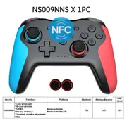 2PCS Bluetooth 2.4G Wireless Controller For Nintendo Switch Pro PC TV Box Smart Phone Tablet PS3 Tesla Shock Joystick Gamepad No Box 1PC NS009NNS br