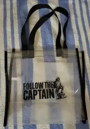 NEW! Captain Morgan "Follow the Captain" Clear Bag (for entering stadiums)