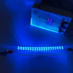 LED連體燈珠-藍光-DIY改裝廣告招牌看板-設計5MM圓頭聚光燈珠3V