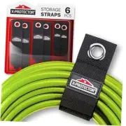 Storage Straps - 6 PCS Pack - Heavy-Duty Extension Cord Holder 6 PCS PACK