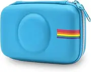 Hard Case for KODAK Printomatic/Mini 2/Smile/Polaroid Snap & Snap Touch Instant Print Digital Camera Protective Cover Carry Bag Storage Box (Light Blue)