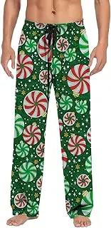 [Generic] Plush Apparel Casual Pants Pajama Pants With Drawstring And Pockets Memory Foam Slip