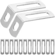 20 Pcs Slotted Bracket Right Angle Code Easy to Use Corner Brackets