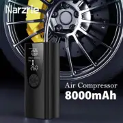 8000mAh Rechargeable Car Air Compressor 12V 150PSI Electric Cordless Tire Inflat