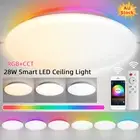 Smart WIFI LED Bluetooth Ceiling Light APP Control Downlight RGB+CCT Downlight