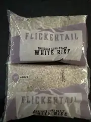 LOT 2 Flickertail Long Grain White Rice, 16oz EA 5/25