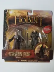 The Hobbit Dwalin & Balin Figures Unexpected Journey 2012 The Bridge Direct