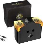 Fully Automatic Card Shuffler 1-4Deck,Usb/Battery Operated Electric Shuffler, Lo