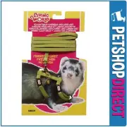 Living World Ferret Harness & Lead Set Green