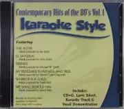 Contemporary Hits of the 80's Volume 1 Karaoke Style NEW CD+G Daywind 6 Songs