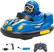 Remote Control Bumper Car - Bumper Racing Car Toy Set,Rechargeable Ejecting Game Electric Battle Vehicle Playset for Boys