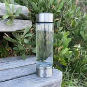 Hydrogen Glass Water Bottle 550 mL