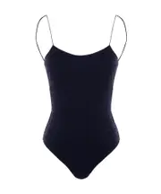 Oséree Maillot Lurex One-Piece Swimsuit blue