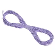 100m Elastic Cord Heavy Stretch String Rope 1.5mm for Crafting, Light Purple
