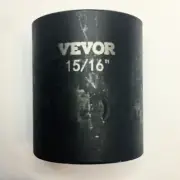VEVOR 15/16" x 1/2" Impact Socket - 6 Point - Free USA Shipping
