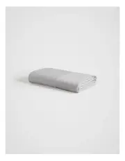 [Fine Day] Wonder King Flatted Sheet in Pale Grey