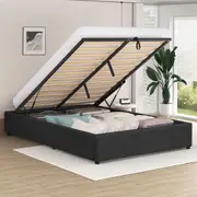 ALFORDSON Bed Frame Queen Double King Single Gas Lift Storage Foundation Fabric
