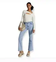 Anthropologie Seen Worn Kept High-Rise Girlfriend Jeans Size 32 Inch Waist