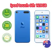 NEW Apple iPod Touch 6th Generation Blue 128GB MP4 - Sealed Warranty- AU