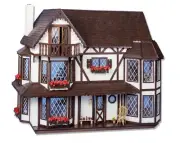 Harrison Dollhouse Kit by Greenleaf Dollhouses