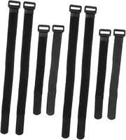 Garneck 8Pcs Bike Rack Straps Securing Straps for Mountain Bikes Strong and Durable Binding for Cargo and Trunk Stabilization
