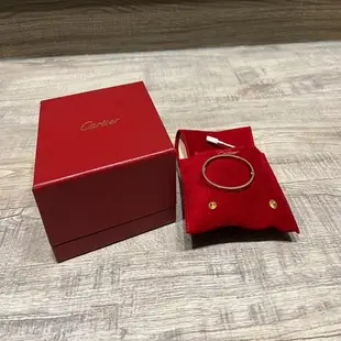 [二手] Cartier Love 白K金細手環