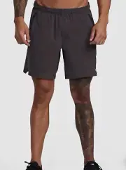 RVCA Yogger Stretch Athletic Shorts - SLATE