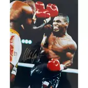 Mike Tyson - personally signed photo - 16" x 20"