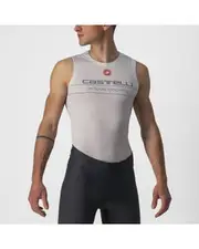 Castelli Active Cooling Sleeveless Undershirt Silver/Grey