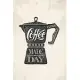 Coffee Made My Day: Notebook Diary Composition 6x9 120 Pages Cream Paper Coffee Lovers Journal