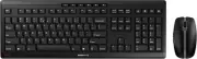 CHERRY Stream Desktop - Wireless Keyboard and Mouse Combo - US Layout - QWERTY K